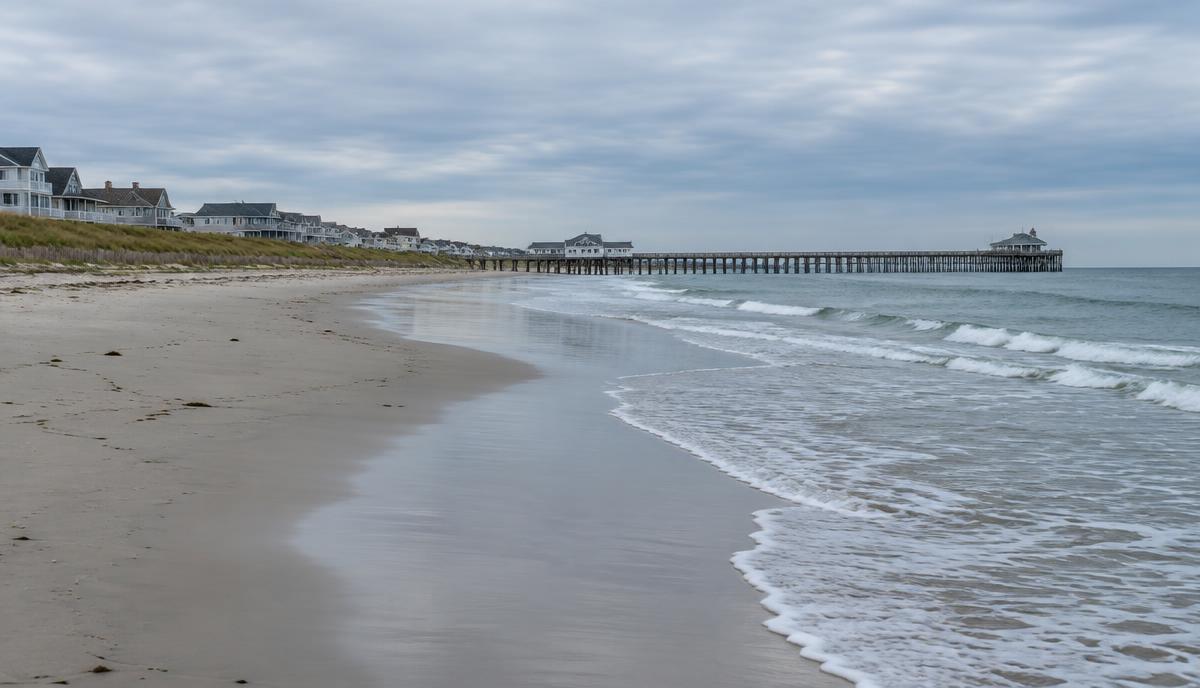 Old Orchard Beach and its pier