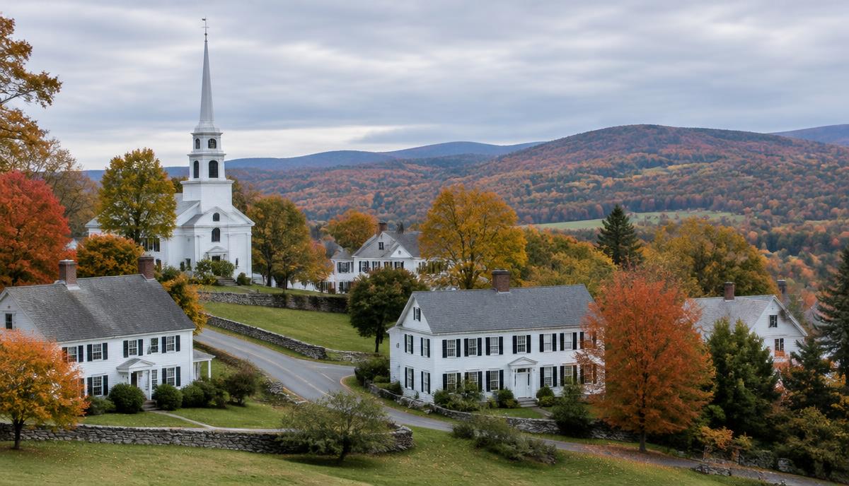 Paris Hill in South Paris, Maine